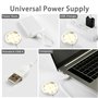 Qerwsdty Kit d'éclairage LED DIY : accessoires matériels uniquement, PAS de pièces imprimées en 3D, lumière vive, projet d'éclai