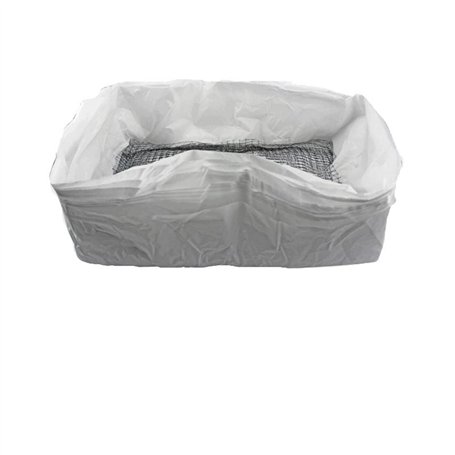 Ghulumn 10 PièCes Filtre RéUtilisable pour ExcréMents Chat Mains Doublures D'ExcréMents Chat Animaux Compagnie Filtre Sac Sable