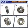 Cpolebev 10 x 26 x 8mm 6000Z/6000ZZ Roulement a billes a gorge profonde