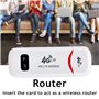 BRIUERG 150 Mbps 4G LTE USB WiFi Routeur Voiture Portable Mobile WiFi 4G USB Dongle WiFi Modem Adaptateur RéSeau avec Emplacemen