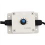 Kissmii Moteur de Vibration Électrique 60 W DC12 V avec Contrôleur de Vitesse, Moteur Sans Balais à Grande Vitesse en Alliage, V
