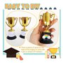 NATHA Lot de 24 Mini Trophées pour Enfants Récompenses Gobelets en Plastique pour Trophée d'or pour Fêtes, Récompenses, Sports, 