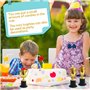 NATHA Lot de 24 Mini Trophées pour Enfants Récompenses Gobelets en Plastique pour Trophée d'or pour Fêtes, Récompenses, Sports, 