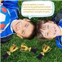 NATHA Lot de 24 Mini Trophées pour Enfants Récompenses Gobelets en Plastique pour Trophée d'or pour Fêtes, Récompenses, Sports, 