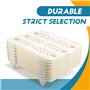Ohulelks 9 Pièces de Rangement pour T-Shirts, Empilables, Organisateur de Placard, Organisateur de Garde-Robe pour Adultes et En
