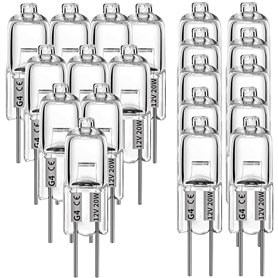 PEKKA Lot de 20 Ampoules HalogèNes G4