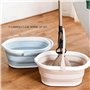 Sadkyer 1 seau à eau pliable en plastique pour le nettoyage de l'extérieur, accessoires de tri des débris