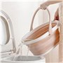 Sadkyer 1 seau à eau pliable en plastique pour le nettoyage de l'extérieur, accessoires de tri des débris