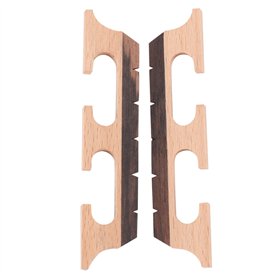 Widybord Lot de 2 chevalet de banjo à 5 cordes en érable - Accessoires en bois