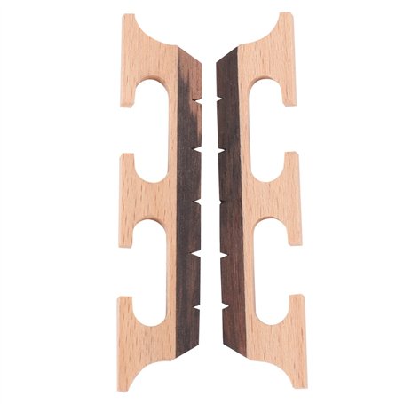 Widybord Lot de 2 chevalet de banjo à 5 cordes en érable - Accessoires en bois