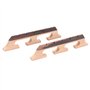 Widybord Lot de 2 chevalet de banjo à 5 cordes en érable - Accessoires en bois