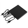 Staccatory Voiture Universelle USB 2.0 Portable Externe Ultra Lecteur de CD-ROM Lecteur DVD Support de Disque de Voiture pour Or