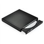 Staccatory Voiture Universelle USB 2.0 Portable Externe Ultra Lecteur de CD-ROM Lecteur DVD Support de Disque de Voiture pour Or