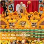 Lot de 50 fausses têtes de caléNdula pour faire des guirlandes de calendula de 9 cm