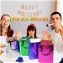 2 Pouces -Cadeaux de Fête de Taille Moyenne Multicolores en Tissu Non Tissé pour Présent