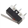 Kznifmk 10 Pcs AC 125V 1A SPDT 1NO 1NC Momentane long levier de charniere Commutateur mini