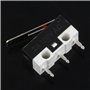 Kznifmk 10 Pcs AC 125V 1A SPDT 1NO 1NC Momentane long levier de charniere Commutateur mini