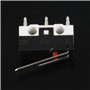 Kznifmk 10 Pcs AC 125V 1A SPDT 1NO 1NC Momentane long levier de charniere Commutateur mini