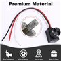 Huudngeje Interrupteur Variateur LED PMM Basse Tension Universel 12/24 V avec Bouton en Métal pour Éclairage LED RV, Plafonniers