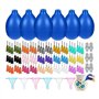 ZIUTPDAX Lot de 108 bouteilles antidérapantes pour poterie - Applicateur de précision pour poterie - Pour outils de poterie en a