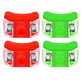 COSINE Lot de 4 feux de navigation LED pour bateau