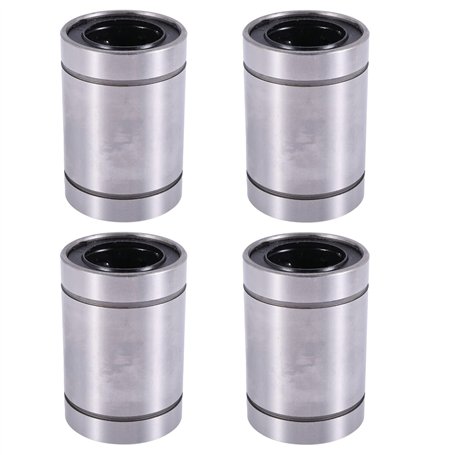 dissot 4X LM25UU 25 mm x 40 mm x 59 mm Roulement A Billes de Mouvement Lineaire de Double Joint Lateral Bague