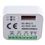 Beelooom Lot de 3 modules de relais universels RX multi-fréquences 300-868 MHz récepteur 2 canaux 12 V 24 V télécommande 433,92 