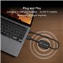 EZCast Pocket Prime HDMI sans fil – 1 émetteur et 2 récepteurs | Plug & Play, Wi-Fi 5 GHz, rallonge HDMI portable pour ordinateu