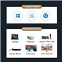 EZCast Pocket Prime HDMI sans fil – 1 émetteur et 2 récepteurs | Plug & Play, Wi-Fi 5 GHz, rallonge HDMI portable pour ordinateu