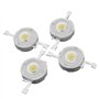 iFutniew 50Pcs 1W Diode Haute Puissance Blanc Froid LED Perles 1 Watt Lampe Puce 3V-3.4V
