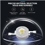 iFutniew 50Pcs 1W Diode Haute Puissance Blanc Froid LED Perles 1 Watt Lampe Puce 3V-3.4V