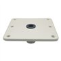 Muuoeou Socle de siège de bateau pour 3/4 base de siège de bateau en aluminium