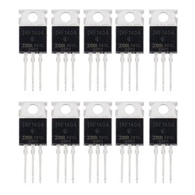 10 transistors MOSFET IRF1404
