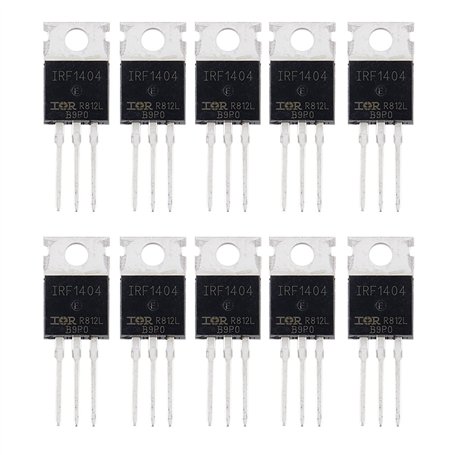 10 transistors MOSFET IRF1404