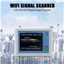 Steowsey Analyseur de Signal de Scanner de Signal WIFI Analyseur de Signal WIFI 2.4G/5G avec Testeur de Câble Réseau D'Affichage