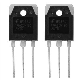 2X Transistor de IGBT FGA25N120 1200V 313W
