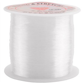 Bsowte Bobine de fil de pêche en nylon transparent de 0