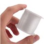 Bsowte Bobine de fil de pêche en nylon transparent de 0,2 mm de diamètre