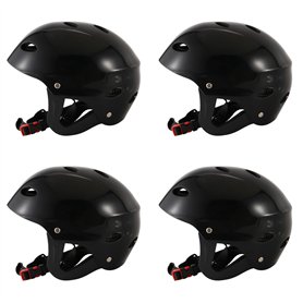 Bsowte Lot de 4 casques de protection de sécurité 11 trous de respiration pour kayak