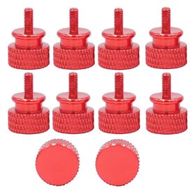 Booso 10 Pièces/Lot UNC6-32 M3.5 Vis à Main pour Support GPU PSU Boîtier D'Ordinateur Vis du Panneau Latéral PC Assembler WaterC