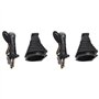 FYOBOT 2X 3 Boutons Pelle Joystick Assy Poignée Engrenages avec Cache-Poussière pour Doosan DX150 215 225 300 370-9C Gauche