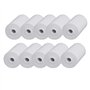 10 Rouleaux de Papier Thermique Caisse Enregistreuse ReçUs Papiers 57X30Mm Papier Thermique pour Imprimante Caisse Enregistreuse