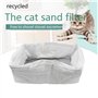 Ghulumn 10 PièCes Filtre RéUtilisable pour ExcréMents Chat Mains Doublures D'ExcréMents Chat Animaux Compagnie Filtre Sac Sable 