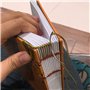 Plouluyt Kit de Reliure de Livre, Kits de Reliure pour DéButants, Kit de de Livres Fournitures de Reliure, Outils de Reliure à M