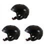 Bdfhjln Lot de 3 casques de protection de sécurité 11 trous de respiration pour kayak
