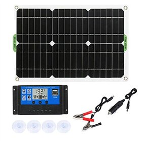 Kit Solaire ENERGETIC 180W pour Camping-Car RV avec Contrôleur 50A