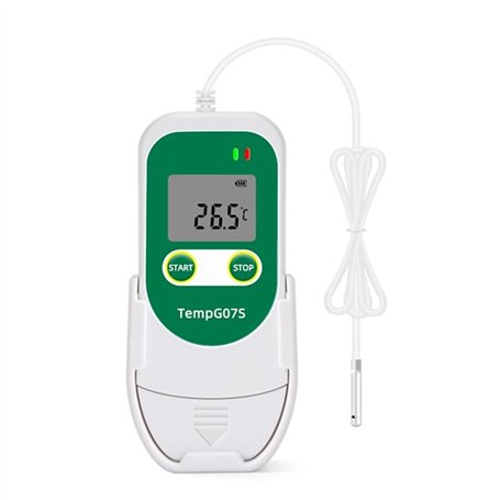 MQODLFP Enregistreur de Température et D'Humidité TempG07S PDF Enregistreur de Température Enregistreur de Données USB Enregistr