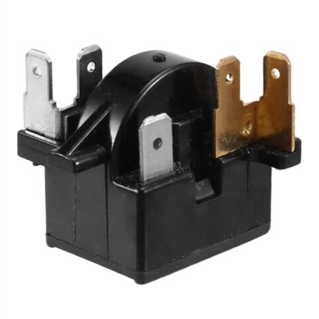 Benssey Relais QP2-15H Universel pour Réfrigérateur Congélateur avec Compresseur et Protection Thermique à Papillon