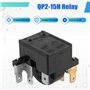 Benssey Relais QP2-15H Universel pour Réfrigérateur Congélateur avec Compresseur et Protection Thermique à Papillon