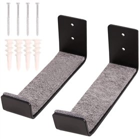 Wresetly 1 lot de supports muraux pour planches de surf - Support mural de rangement pour shortboards et longboards